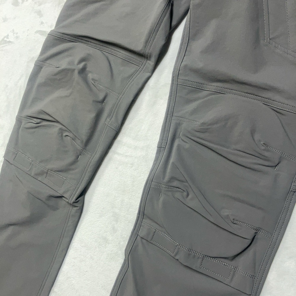 Truewerk Pants Gray T1 Pro WerkPant With Knee Pads Nylon Cargo Mens 32x34 - Picture 2 of 12